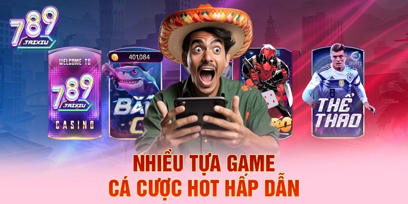 Đa dạng tựa game cá cược tại 388bet